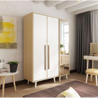 2018 newest bedroom solid wood foldable wardrobe for wholesaler