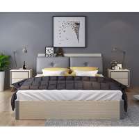 2017 popular sale nordic style bedroom bed